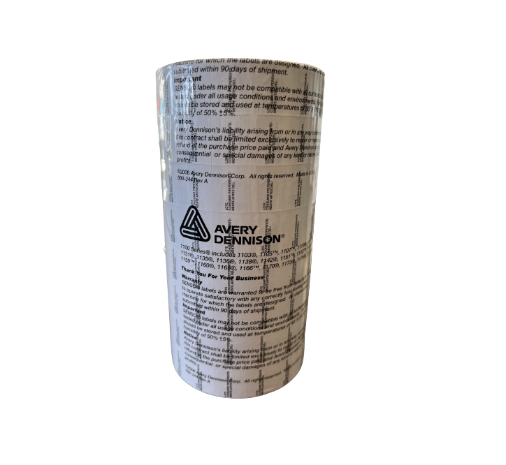 ETIQUETAS BLANCAS "LOTE Y CONSUMO PREFERENTE" MONA 2